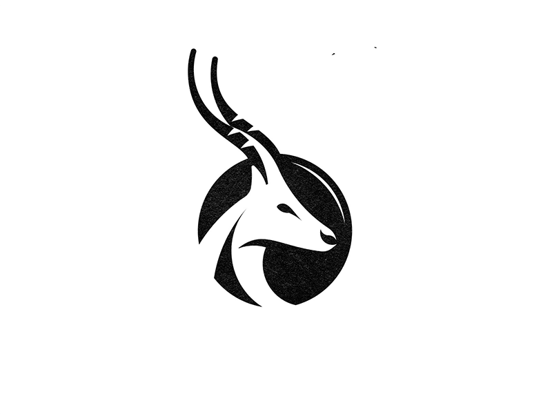 Flat & Minimal Professional Looking Deer Logo Design Inspiration